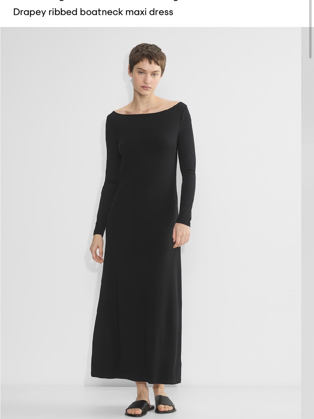 Aritzia Luxe Lounge Tulsi Dress
